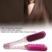 Buy Hair Straightening Splint Comb for Women | Double-Sided Clamp Brush | High-Temperature Resistant Tool for Home Salon | Rose Red Color - Buy Online on SooperMarket.com