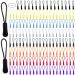 Liwein zip pendant zipper 160pcs zipper pendant colorful zipper pulls max.