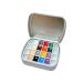 16 colours Narina The Artist Palette x MPA with mixing pad 2 mini palettes 24 grids for Nail Art Solid colour 5g each High Pigment & Coverage.