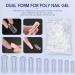 Saviland Poly Gel Slip Solution Kit 120ML - Anti-Stick Liquid with Dual-Ended Brush for Poly Extension Nails - Manicure Starter Kit for DIY Nail Art - Buy Online on SooperMarket.com