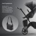 Stokke Xplory X Wrap Pocket | Versatile Shoulder Bag & Backpack | UPF 50+ Water-Repellent Easy to Clean - Cool Teal - Buy Online on SooperMarket.com