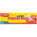 ProPack Disposable 1 Gallon Plastic Storage Bags - 150 Twist Tie Bags for Home, Office, Traveling, Snacks - 1 Pack - Buy Online on SooperMarket.com
