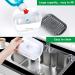 19-Piece Kitchen Sponge Set & 2-in-1 Dish Soap Dispenser - Essential Kitchen Tools for Easy Dishwashing - Buy Online on SooperMarket.com