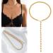 OralGos Fashionable Pearl Necklace with Pendant for Women - Stylish Chic Jewelry Adjustable Length Silver Collar - Buy Online on SooperMarket.com