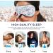 WELLDAY Chinoiserie Flowers Birds Sleep Mask - Soft Comfort Blindfold for Men and Women - Buy Online on SooperMarket.com