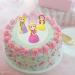 4x Princess Cake Toppers Set - Princess Castle Girls Birthday Party Wedding Baby Shower Christening Cupcake Decoration - Comes with an Edible Glue - Buy Online on SooperMarket.com