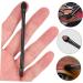 Baluue 80 Pcs Double Eye Shadow Makeup Womens Makeup Eye Shadow Brush Applicator Face Sponge Black Nylon - Buy Online on SooperMarket.com