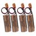 Pack of 4 CR8.LHC 3V 2600mAh 17450 Battery Replace for Fuji FDK CR8-LHC Battery for Memory Backup Power Source Water Meters with Brown Plug