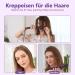 Buy DSHOW Ceramic Crepe Iron - Quick Heating Hair Crimping & Smoothing Straightener (Purple) | International Shipping Available - Buy Online on SooperMarket.com