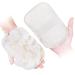 Bath Gloves for Women 2 Pack Loofah Brush Pouf Mesh Brush by mikimini