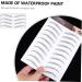 Mikinona 12 Sheets Waterproof Eyebrow Stickers Eyebrow Shaping Sticker Imitation Eyebrow 3d Makeup Tools Hair - Buy Online on SooperMarket.com