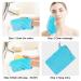 HOGARY 10 PCS Microfiber Body Wash Mitts - Soft Flannel Face Mitten & Bath Spa Cloth - Reusable Makeup Remover Gloves - European Style Wash Cloth (6.8 inch) - 5 Colors - Buy Online on SooperMarket.com