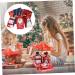 PLAFOPE Chrismas Bags 50pcs Christmas Drawstring Bag Candy Bags Holiday Santa Bag Drawstring Candy Bag Child Bag Food - Buy Online on SooperMarket.com