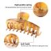 12 PCS Big Hair Claw Clips - Trendy Colors Matte Finish Non-slip Strong Hold Hair Clips for Women and Girls - Ideal for Thin or Thick Hair - Fashion Hair Accessories 4.3 inch - Buy Online on SooperMarket.com