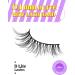 3D Mink Natural Fluffy False Lashes - 12mm C Curl Lightweight Look (7 Pairs) - Buy Online on SooperMarket.com