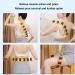 Wooden Back Massage Device - Meridian Therapy Band for Lymphatic Drainage & Muscle Regeneration | Neck Leg & Back Relief - Buy Online on SooperMarket.com