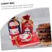 PLAFOPE Chrismas Bags 50pcs Christmas Drawstring Bag Candy Bags Holiday Santa Bag Drawstring Candy Bag Child Bag Food - Buy Online on SooperMarket.com