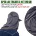 USHAKE Sun Cap Fishing Hat with Face Neck Cover Flap - Dark Grey - Buy Online on SooperMarket.com