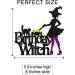 Halloween Birthday Witch Cake Topper for Ghost Bat Cat Themed Girl Lady Women Happy Halloween Birthday Cake Decoration Witches Autumn Fall Season All Souls' Day Bday Party Celebration Supplies - Buy Online on SooperMarket.com