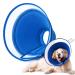 YUNXANIW Dog & Cat Recovery Collars Soft Elizabethan Cone Collars for SurgeryBreathable Mesh Recovery Collar Soft Adjustablet Dog Cones and Cat Cones for After Surge (XL BLUE) XL BLUE