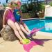 FINIS Mermaid Monofin Swim Fin for Kids - Pacifica Pink | Dive into Fun with this Vibrant Swim Fin! - Buy Online on SooperMarket.com
