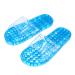 MAGICLULU 2 Pairs Slippers Quick Drying Shower Slippers Green Home Indoor Slippers Non Dorm Shoes Gym Foot Spa Soak Tub Shower Footware Massaging Travel Pvc Household Plastic Barrel 28x10.3cm 11x3pcs Bluex3pcs