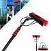 Telesbrush Water Fed Telesbrush Window Cleaning Pole Extendable Cleaner Conservatory Roof for Photovoltaic Panel Cleaning Trucks Windows/50Cm/10.8M 55cm Brush Head 9M/30FT