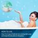 Relaxing Bathing Foam with Essential Peppermint Oil 1000ml | Wellness Aromatherapy & Spa Experience for Good Sleep and Body Care - Buy Online on SooperMarket.com
