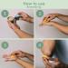 Buy 4PEOPLEWHOCARE Organic Hand Cream - Best Solid Cream for Dry Cracked Hands Aloe Vera & Beeswax 30g Can - Natural Cosmetics - Ships Internationally - Buy Online on SooperMarket.com