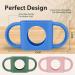 3 Pack DR Brown Bottle Handles - Baby Bottle Holder for 8oz Narrow & Wide-Neck Bottles - Food Grade Silicone, BPA Free, Dishwasher Safe - Baby Grasp Teaching - Blue Pink Green - Buy Online on SooperMarket.com
