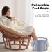 3-Piece Collapsible Foot Soak Tub | Portable & Multifunctional Basin for Camping, Fishing, Hiking | Pedicure Bowl for Spa Travel | 14L Capacity | 3 Colors - Buy Online on SooperMarket.com