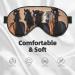 SSIMOO Running Horses Soft Sleep Eye Mask - Breathable Travel Eye Patch for Relaxation - Perfect for Women - Buy Online on SooperMarket.com