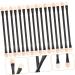 BELLIFFY 30pcs Disposable Eye Shadow Stick Long Handle Eyeshadow Brush Eye Makeup Applicator Tool Plastic - Buy Online on SooperMarket.com