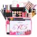 FantasyDay All-in-one Holiday Makeup Gift Set | Makeup Kit for Women Full Kit Cosmetic Essential Starter Bundle Include Eyeshadow Palette Lipstick Blush Foundation Concealer Face Powder Lipgloss Brush