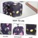 PLAFOPE 4pcs Sanitary Napkin Storage Bag Set - Portable Wash Bags for Travel and Purse - Zippered Canvas Mini Storage Bags - Buy Online on SooperMarket.com
