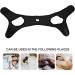 Artibetter Stop Snoring Anti Snore Strap - Chin Strap for Snoring, Keep Mouth Closed While Sleeping - Black - Buy Online on SooperMarket.com