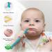Hollow Molar Teether Silicone Baby Teething Toy (6 Pack) with Cleaning Brush - BPA Free & Freezable - Multicolored for Boys and Girls - Buy Online on SooperMarket.com