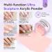 SSProAcryl Ultra-Smooth Acrylic Powder: 4x30g Clear White Nude Pink Acrylic Nail Powder Keratin Acrylic Powder Set Moderate Drying Professional Nail Powder Nail Extension Carving 3D Nail Art Salon 4 colors (transparent white nude pink) - Buy Online on SooperMarket.com