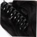 minkissy Wig Fake Hair High Temperature Wire Extension Brown Black 22x10cm As Shown - Buy Online on SooperMarket.com