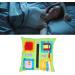 Dementia Activity Pillow Various Levels of Difficulty Motor Skills Development Zipper Multicolor Sensory Activity Pillow for Elderly for Travel - Buy Online on SooperMarket.com