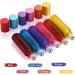 All-Day 6-Piece 10ml Essential Oils Roll Bottles - Refillable Matte Glass with Stainless Steel Ball | Includes Dropper & Opener for Aromatherapy & Fragrance - Buy Online on SooperMarket.com