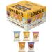 Border Biscuits Luxury Ultimate Assorted Mini Pack 100 Biscuits Wrapped 5 Varieties (1 Box)