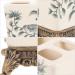 Buy Cabilock Ceramic Toothbrush Holder - Versatile Bathroom Accessory for Washbasins | American Style Toothpaste Storage - Buy Online on SooperMarket.com