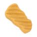 Verdant Touch Face Cleansing Sponge Plant Fiber Facial Sponge Reusable Face Cleansing Exfoliating Puff Washable Bath Puff Yellow