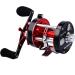 Sougayilang Fishing Reels Round Baitcasting Reel - Conventional Reel - Reinforced Metal Body and Supreme Star Drag Right Hand-Red-Black Warrior6000