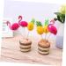 Warmhm 40pcs Cake Picks Baby Shower Cake Toppers Dessert Toppers Cupcake Party Picks Wedding Cupcake Toppers Food Party Picks Birthday Cake Decoration Bamboo 3d Plug in Dessert Table - Buy Online on SooperMarket.com