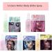 Buy Bright Green Body Glitter Spray | Moisturizing Liquid Highlighter for Face Hair & Body | Quick-Drying & Non-Sticky Makeup - Buy Online on SooperMarket.com
