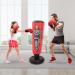 Inflatable Kids Punching Bag with Boxing Gloves | 47 High Free Standing Bounce Back Bag for MMA, Karate, Taekwondo | Gifts for Kids - Boys and Girls - Buy Online on SooperMarket.com