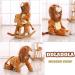 Doladola Baby Lion Hooded Onesie Pajamas - 18-24 Months | Cute Cartoon Animal Romper for Boys and Girls - Buy Online on SooperMarket.com