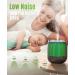 Jack & Rose 140ml Small Diffuser for Home & Office - 7 Color Essential Oil Air Diffuser with Auto Off Function - Buy Online on SooperMarket.com
